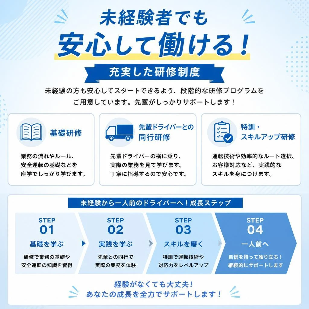 自己成長を促す研修制度