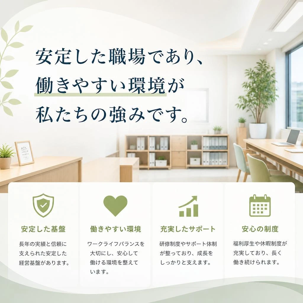 株式会社埼玉磐根の魅力