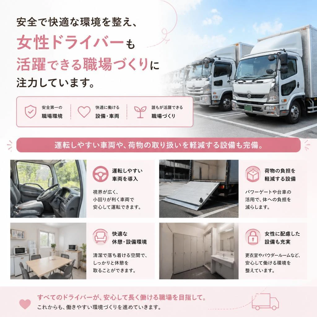 快適な職場環境を提供